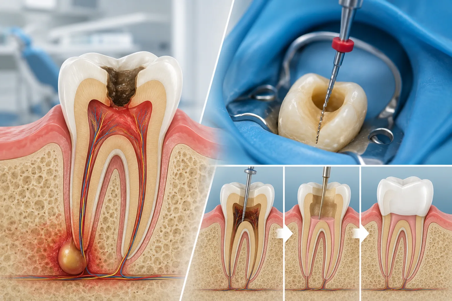 Endodontics and Root Canal Treatment: When Are They Necessary to Save a Tooth?